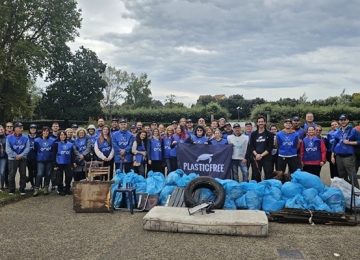Volontari Enel e Plastic Free insieme per ripulire il parco delle Cascine