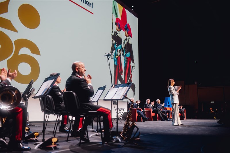 Un momento della partecipazione