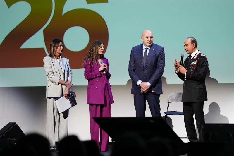 Un momento della partecipazione