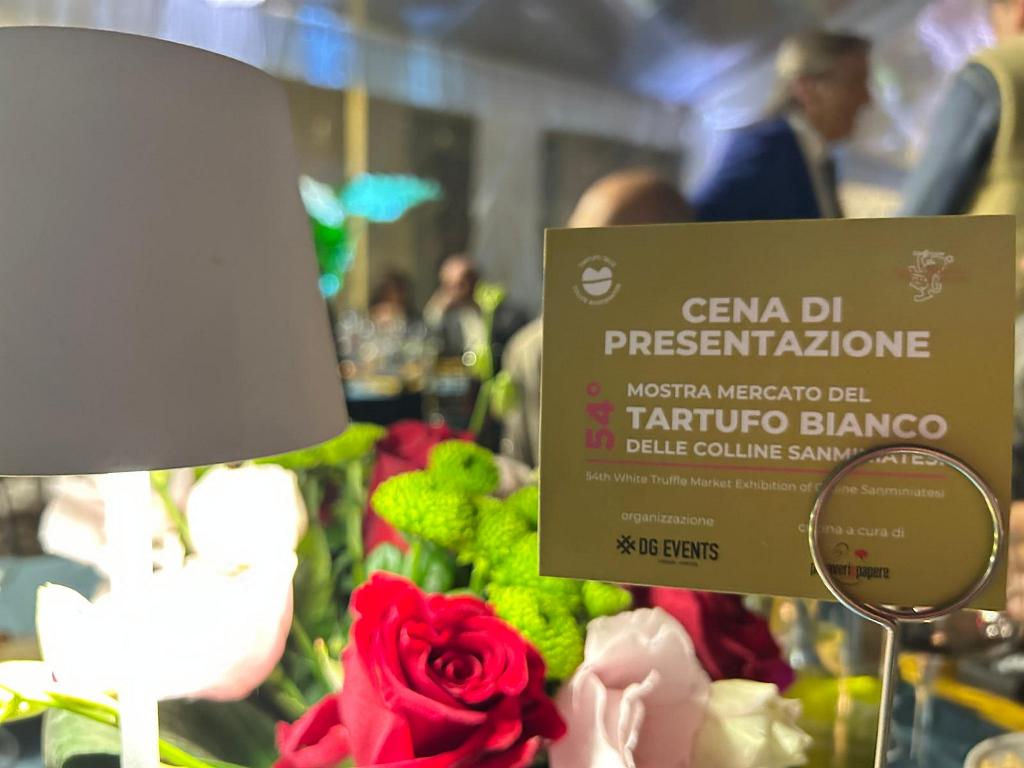 Il tartufo si mette in mostra: presentata la 54ª Mostra Mercato del Tartufo Bianco delle Colline Samminiatesi