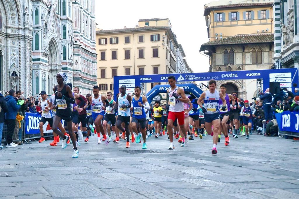 Maratona di Firenze: vittoria per l'italiano Jaafari e l'etiope Mheari