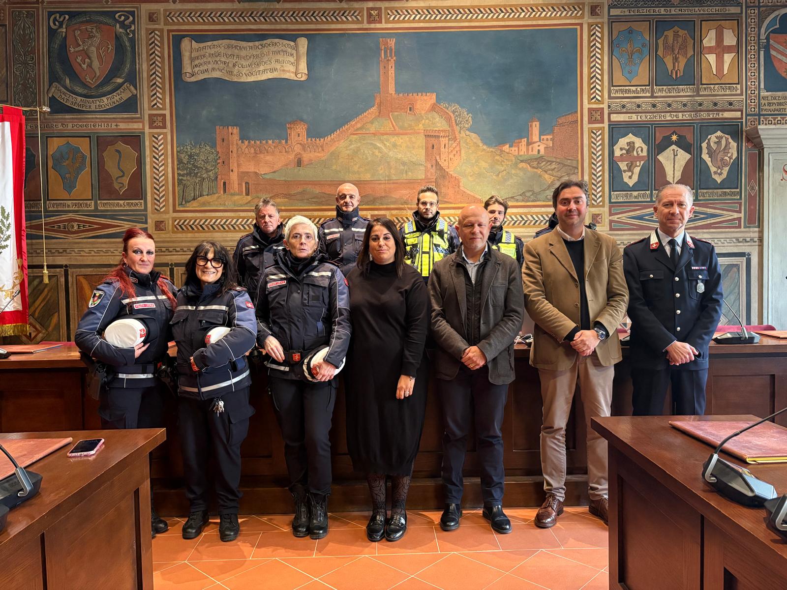 Novità per la municipale di San Miniato: nuovi mezzi e divise, ora con 22 unità in totale