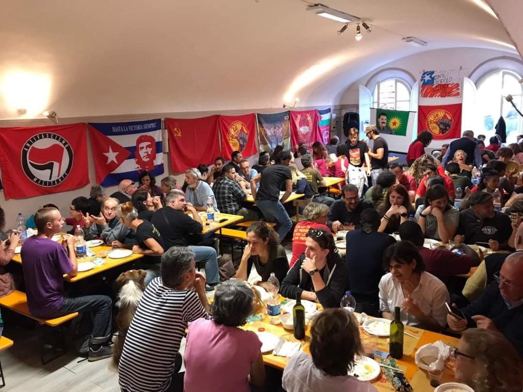 Pranzo di iscrizione a Lari per 'La Rossa'
