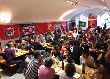 Pranzo di iscrizione a Lari per 'La Rossa'