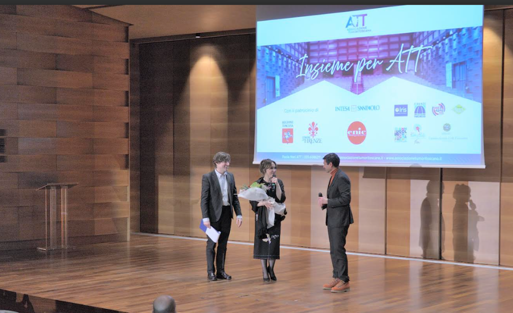 Successo della serata “Insieme per ATT” con Chiara Francini, Federico Russo e I Tre Moschettieri Cello Quartet