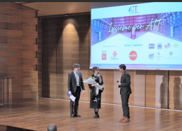 Successo della serata “Insieme per ATT” con Chiara Francini, Federico Russo e I Tre Moschettieri Cello Quartet