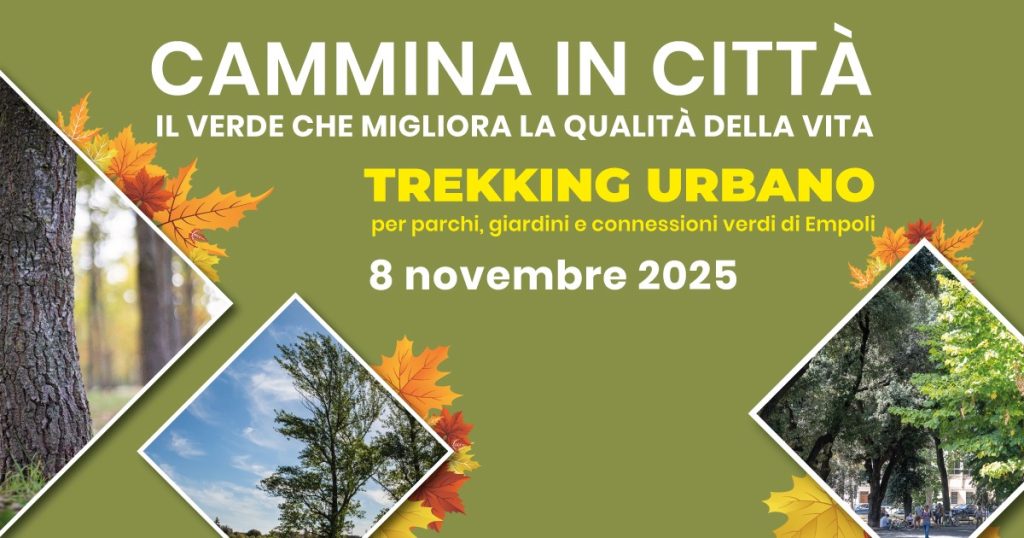 Una passeggiata per esplorare parchi, giardini e altre 'connessioni' a Empoli