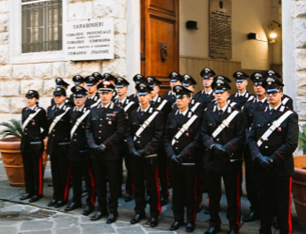 Ventidue nuovi carabinieri nel Pisano, anche in Valdera e nel Cuoio