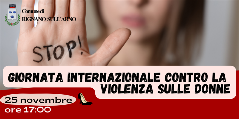 Rignano sull'Arno avvia un'iniziativa collettiva contro la violenza di genere