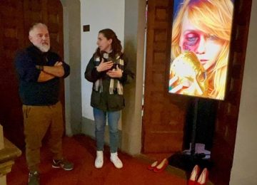 Le maschere del silenzio: Arte generativa e memoria contro la violenza invisibile.