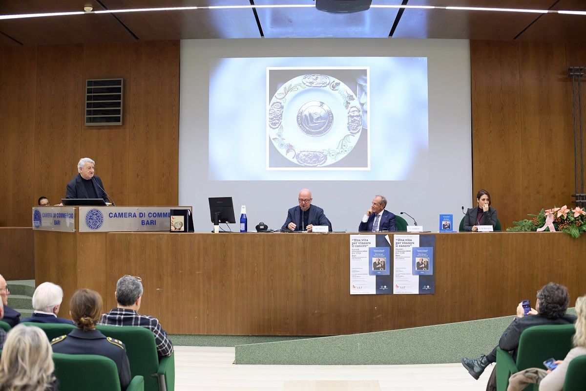 “Una vita dedicata a sconfiggere il cancro: presentazione del libro di Schittulli a Bari”