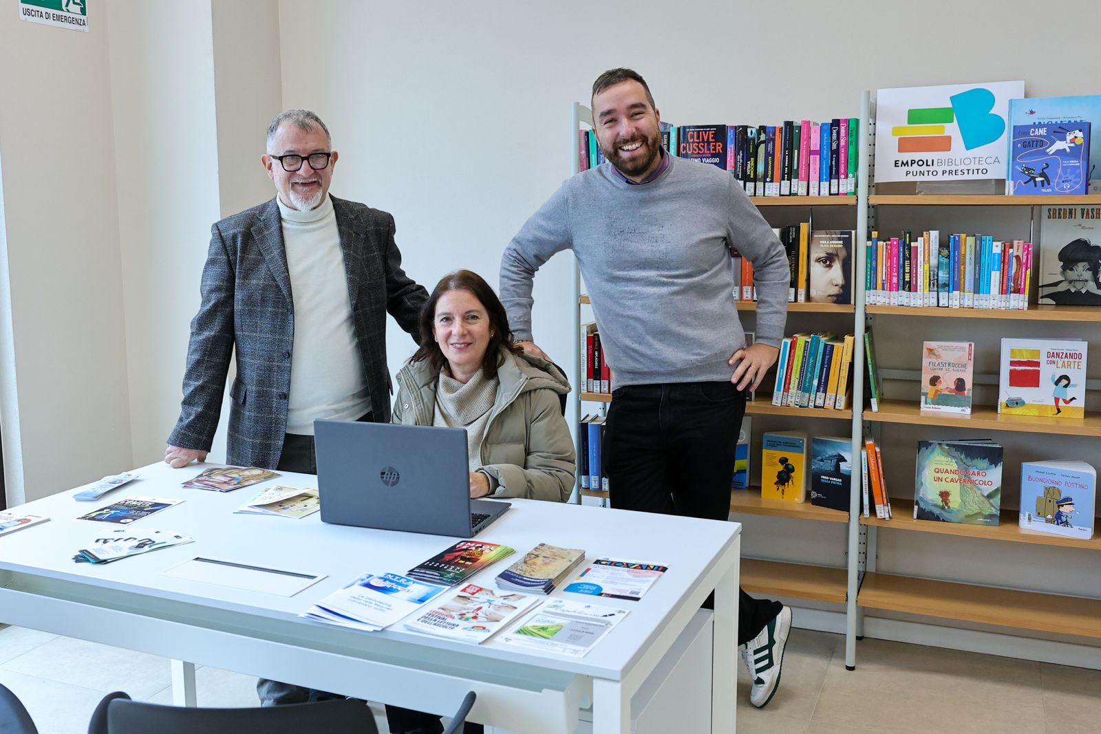 All'EcoPark di Ponte a Elsa, un punto di prestito bibliotecario e il primo URP di prossimità