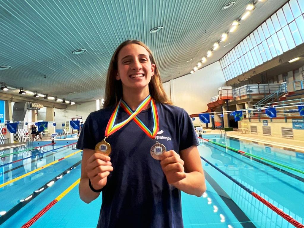 Aquatempra: Virginia Forconi è la nuova campionessa regionale nei 50 metri dorso