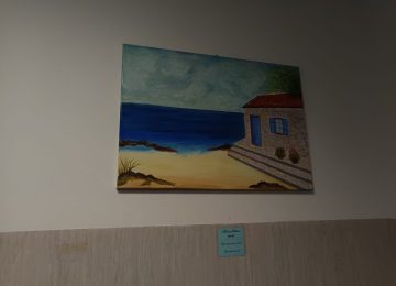 Donati quadri per la sala d'attesa della Neurorianimazione all'ospedale Cisanello di Pisa
