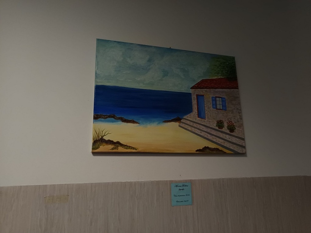 Donati quadri per la sala d'attesa della Neurorianimazione all'ospedale Cisanello di Pisa