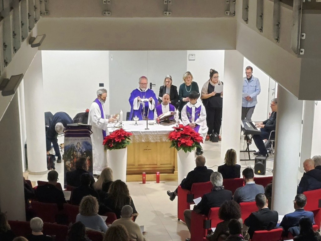 Il Vescovo Paccosi ha officiato la Messa dei conciatori.