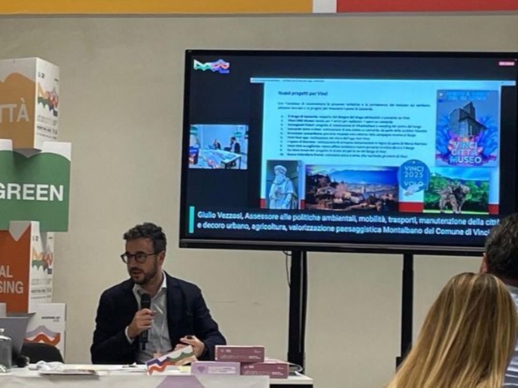 Il vino come strumento di connessione: Vinci illustra i suoi progetti per la valorizzazione del territorio