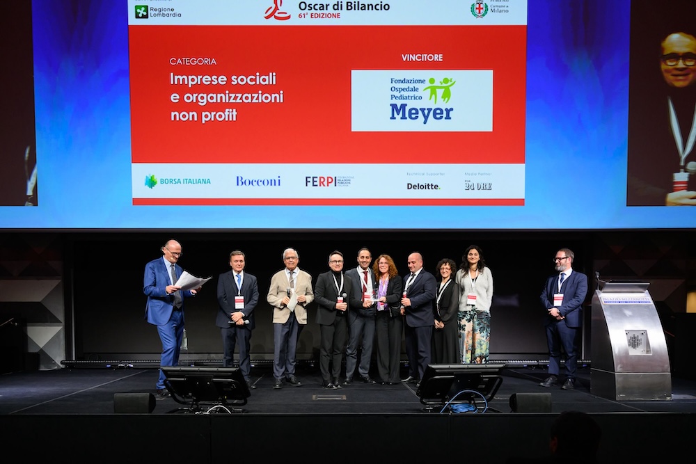 La Fondazione Meyer si aggiudica nuovamente l'Oscar di Bilancio