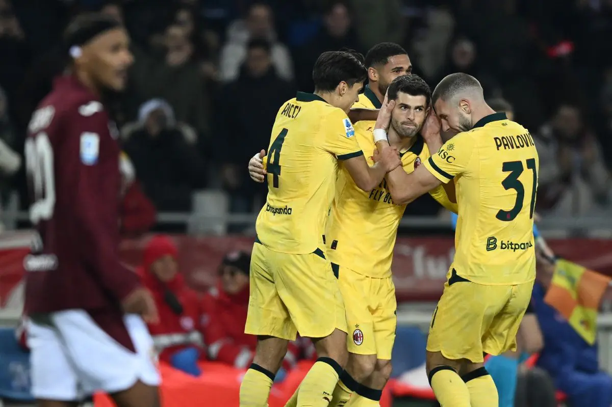 Milan spettacolare: da 0-2 a 3-2, Pulisic guida la rimonta contro il Toro - Agenzia Italpress