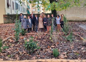 Nasce un nuovo bosco didattico alla scuola primaria Matteotti di Firenze grazie a Coop. fiin