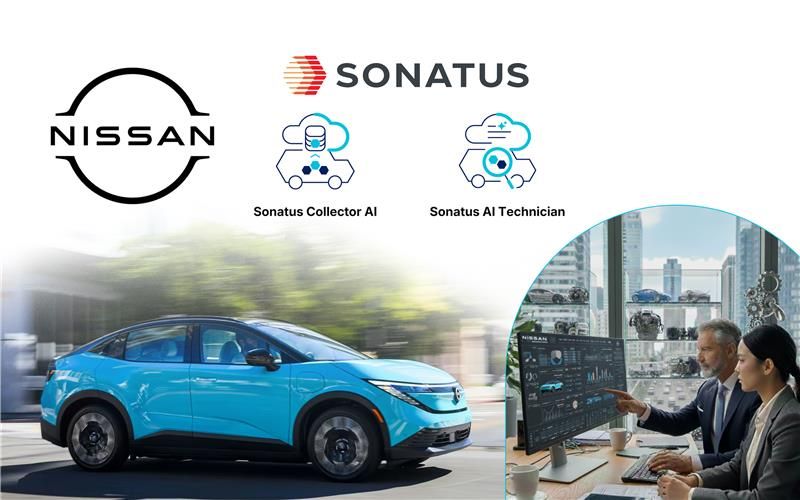 Nissan e Sonatus collaborano per accelerare lo sviluppo di veicoli dotati di intelligenza artificiale