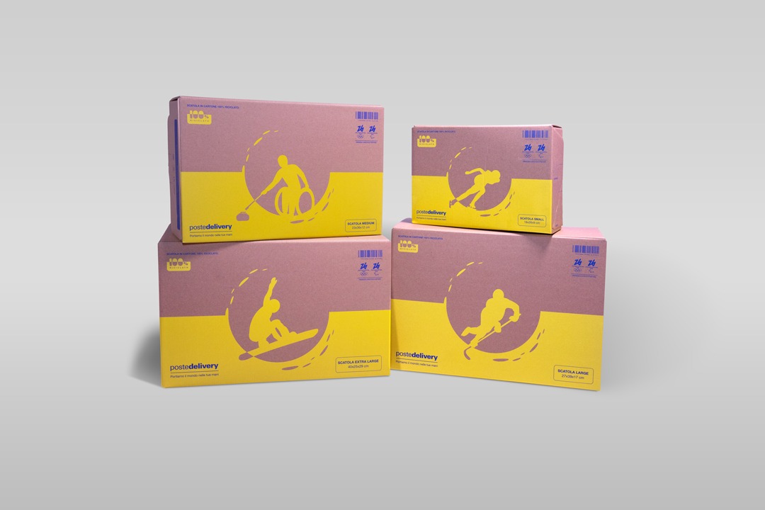 Poste Italiane: Un impegno crescente per l'ecologia con imballaggi in cartone riciclato