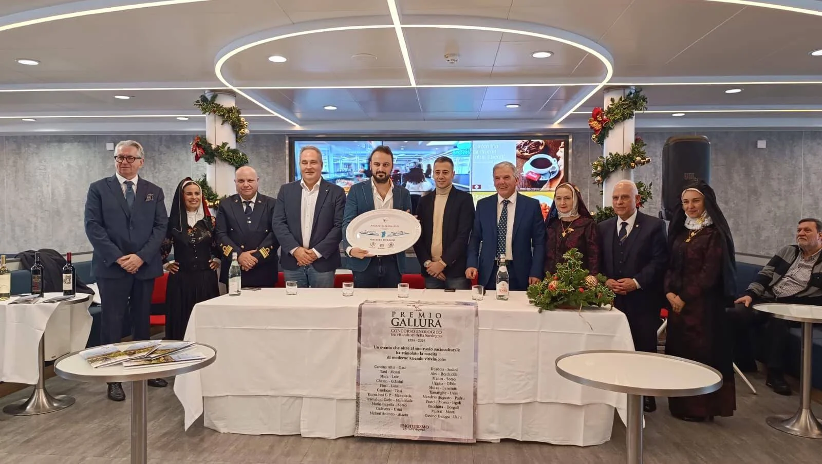 Premiato Vincenzo Onorato con il premio 'Gallura'