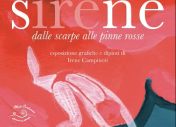 "Sirene: dalle scarpe alle pinne rosse" - La mostra di Irene Campinoti all'Orcio d'Oro