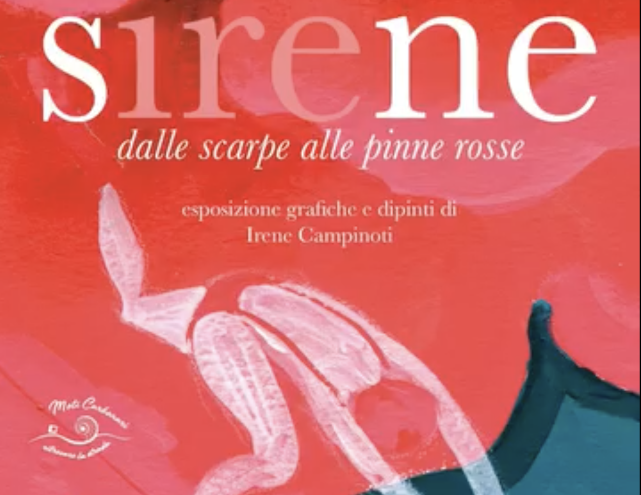 "Sirene: dalle scarpe alle pinne rosse" - La mostra di Irene Campinoti all'Orcio d'Oro