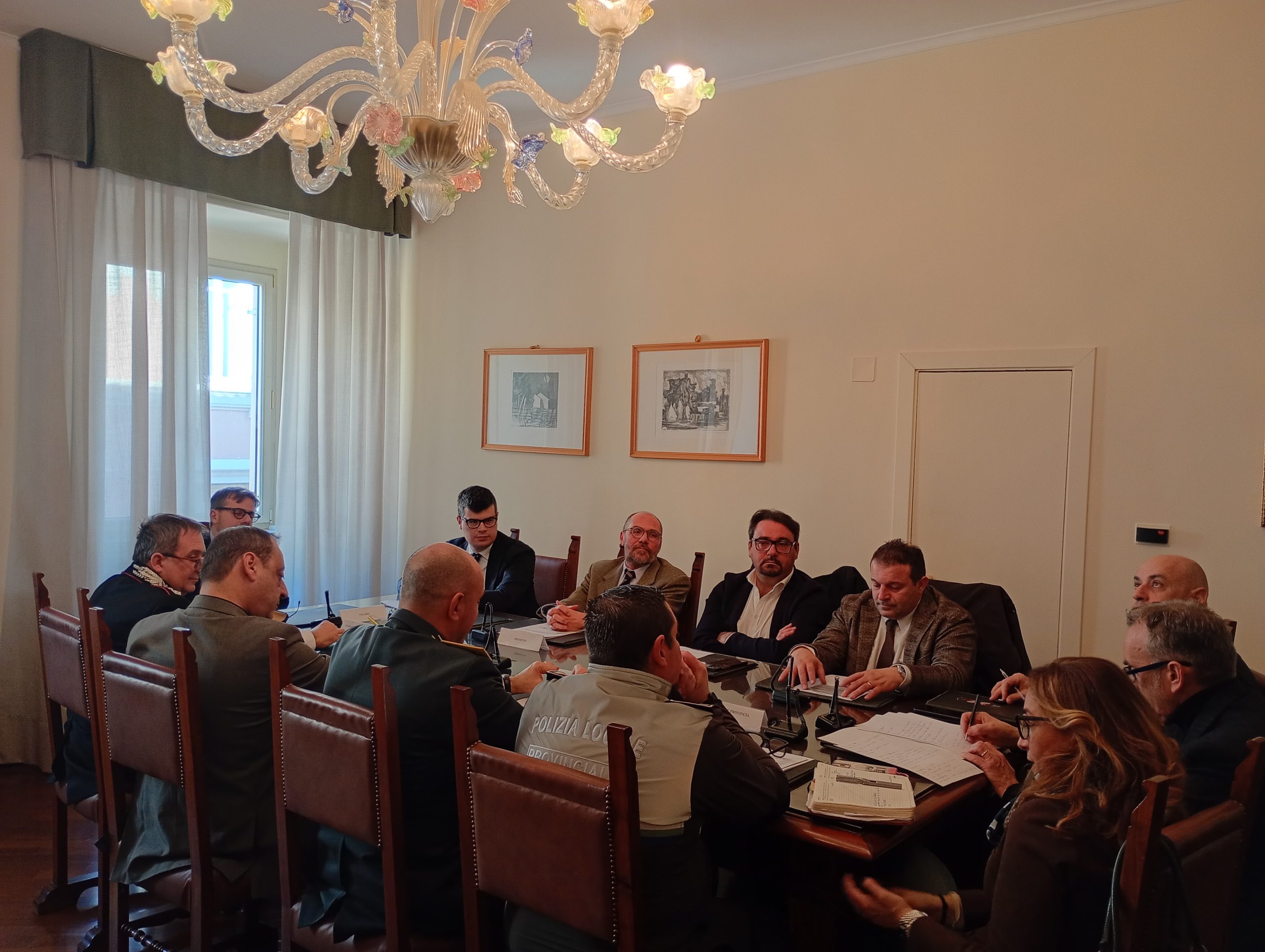 Teramo, incontro in prefettura sulla sicurezza urbana