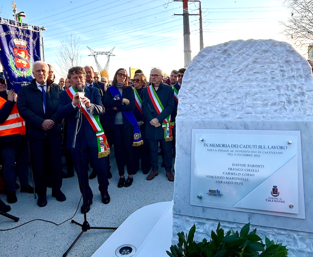 Un anno dalla strage di Calenzano: cerimonia e monumento in memoria delle cinque vittime