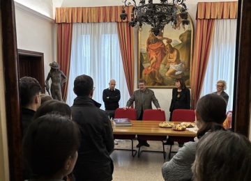 Bilancio di fine anno dell'Amministrazione comunale di Signa durante gli auguri con i dipendenti