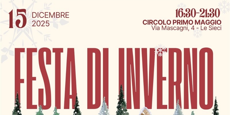Festa invernale alle Sieci: Inclusione, gastronomia e spettacolo per la comunità