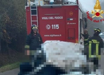 Incidente mortale a Figline Valdarno: intervento dei vigili del fuoco