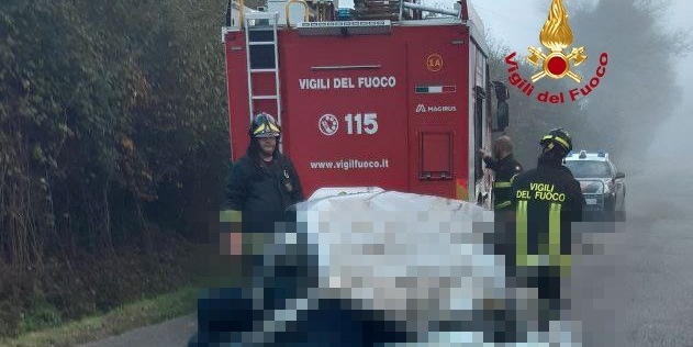 Incidente mortale a Figline Valdarno: intervento dei vigili del fuoco