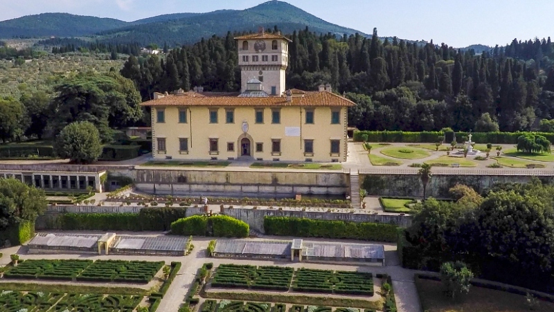 Un protocollo, un'app e un tour social per le Ville e i Giardini Medicei in Toscana