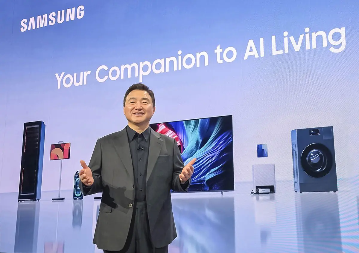 Samsung svela la sua visione dell'intelligenza artificiale al CES di Las Vegas