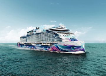Norwegian Cruise Line presenta la sua nuova ammiraglia "Aura"