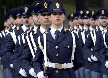 3.500 nuovi agenti di polizia inizieranno il servizio a gennaio.