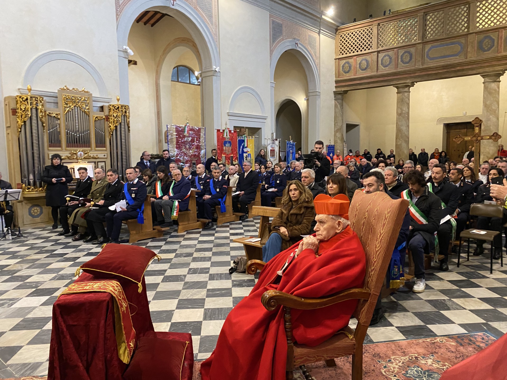 A Cerreto Guidi, la polizia municipale dell'Empolese Valdelsa festeggia il patrono