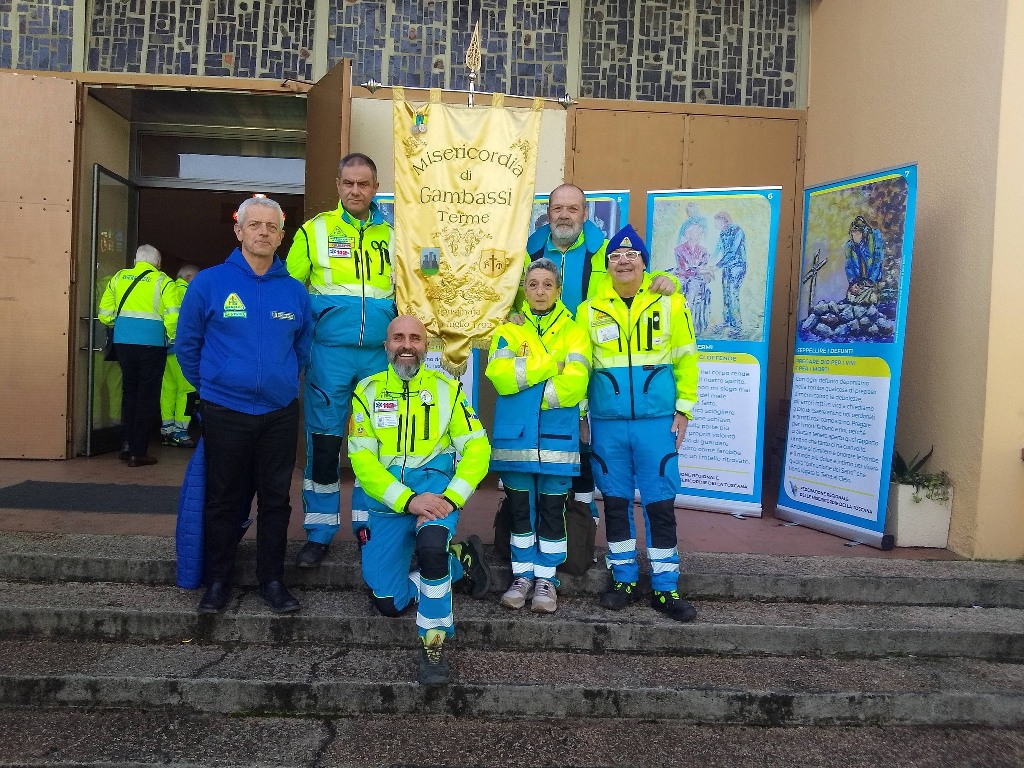 A Matassino si conclude il pellegrinaggio della Croce Giubilare con la partecipazione della Misericordia di Gambassi Terme.