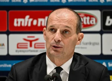 Allegri: "Il traguardo per la Champions è ora fissato a 74 punti"