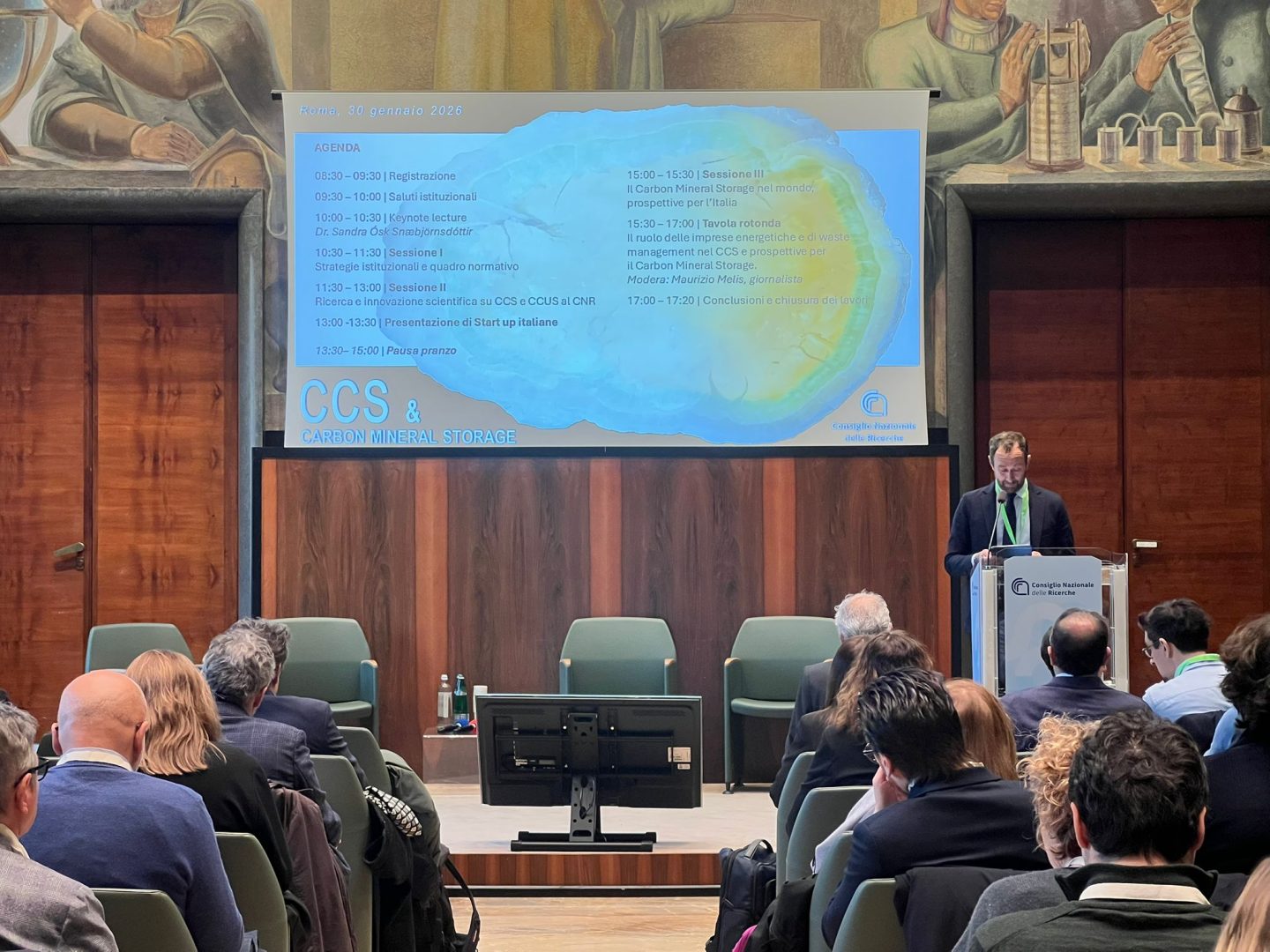 CNR: Giornata di Studio su 'CCS e Stoccaggio Minerale di Carbonio'