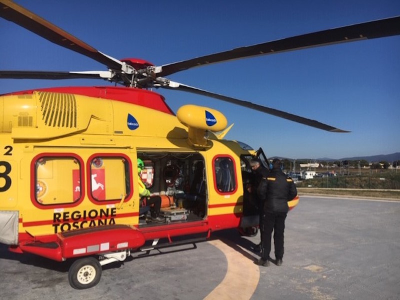 Cade da cavallo a Montespertoli: interviene l'elisoccorso