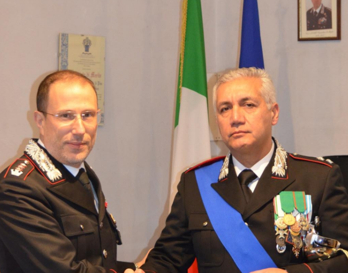 Dopo 43 anni di servizio, il maggiore Carlo Zingale va in pensione.