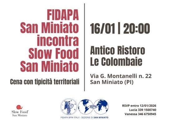 Fidapa incontra Slow Food a San Miniato