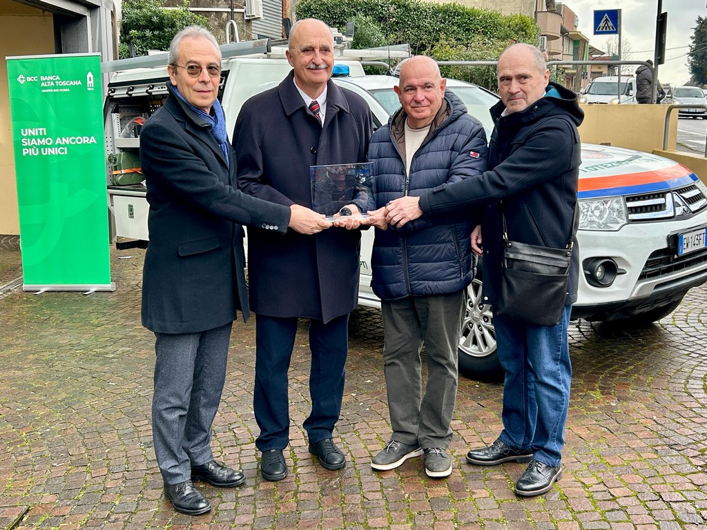 I nuovi veicoli della Croce Verde di Lamporecchio