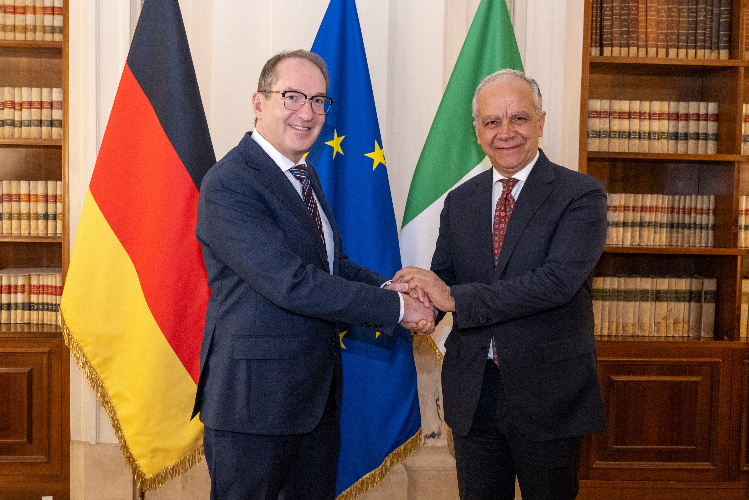 Il ministro Piantedosi incontra al Viminale il collega tedesco Dobrindt