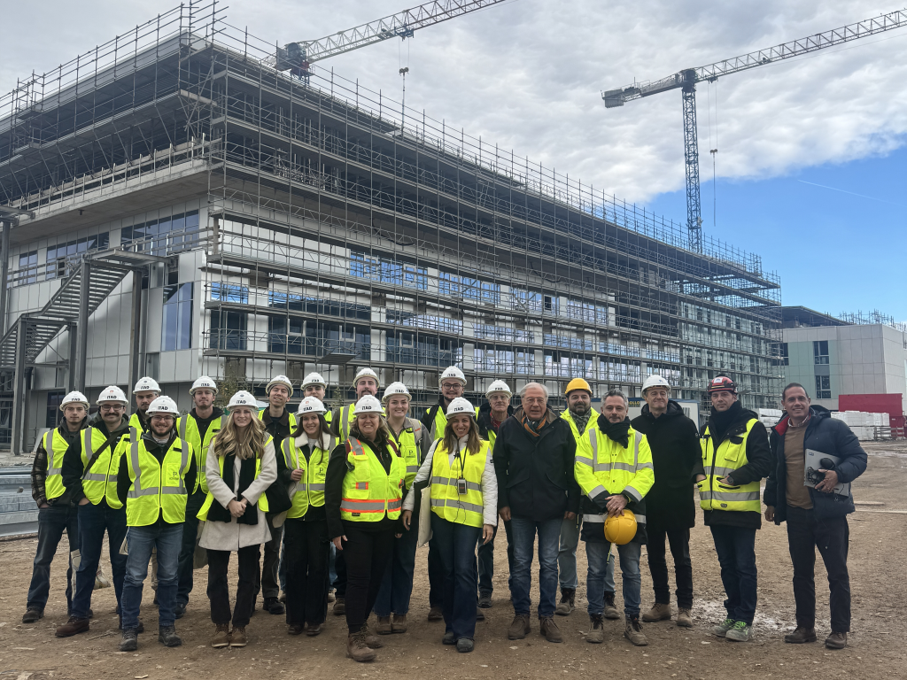 In visita al cantiere dell'Ospedale Nuovo Santa Chiara di Cisanello una delegazione dell'Università del Wisconsin-Platteville