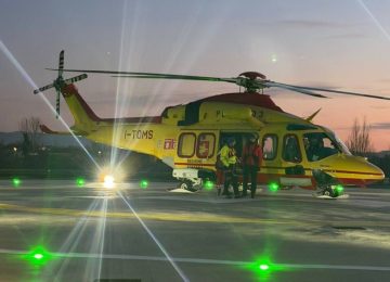 Incidente sul lavoro a Pontedera: intervento dell'elisoccorso